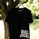 Černé tričko Brass Avenue 2025