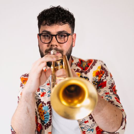 Ladislav Kubát na trumpetu